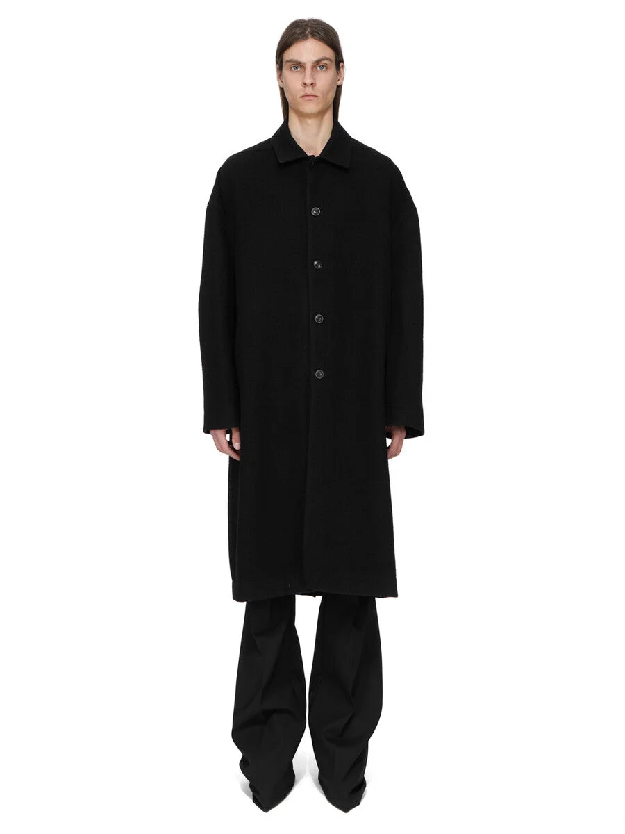 BUTTONED BRAD COAT - 1