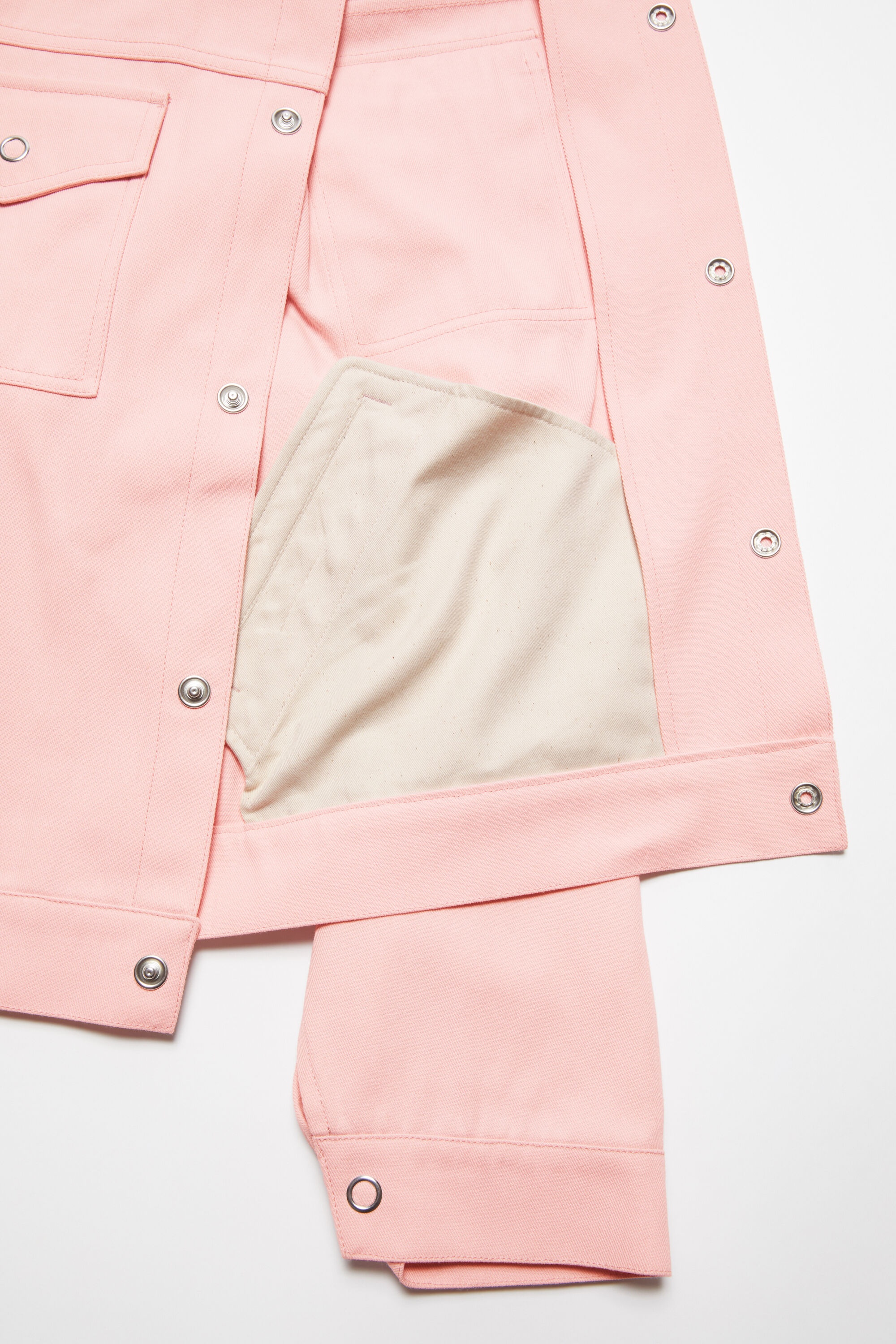 Twill jacket - Pale Pink - 6