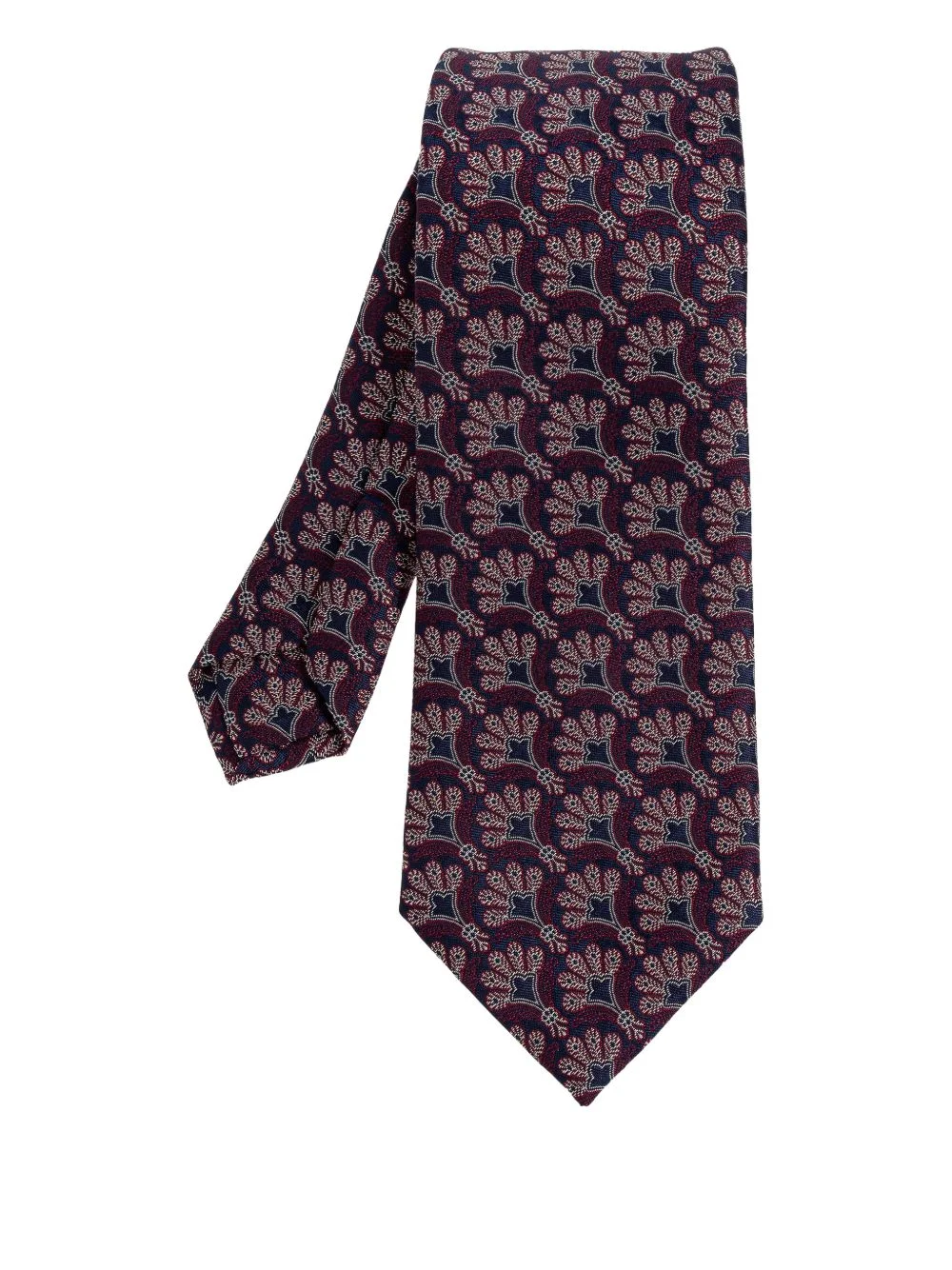 patterned tie - 1