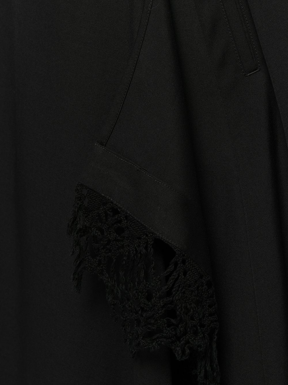 drape detail flared skirt - 5