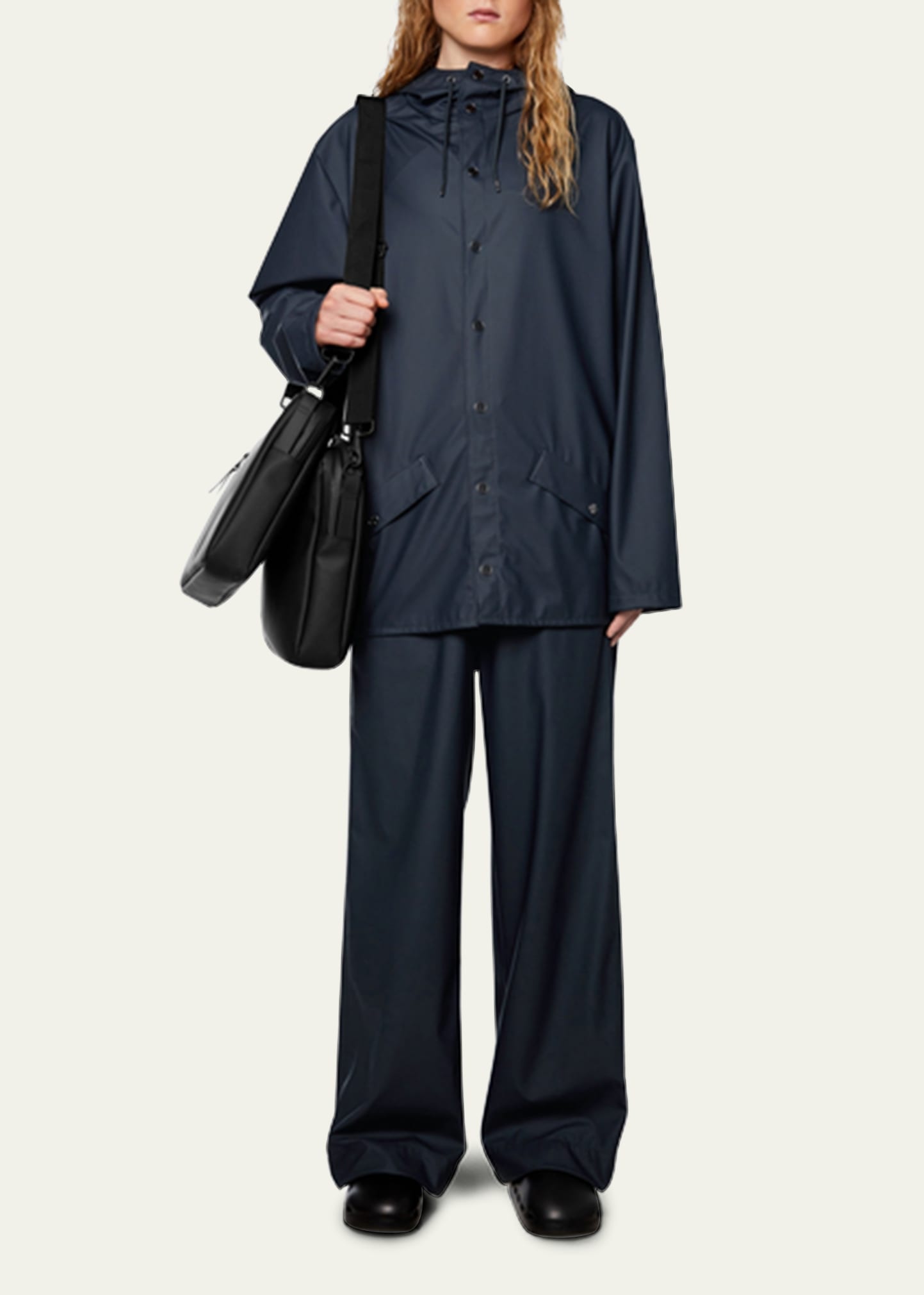 Snap-Front Hooded Jacket - 2