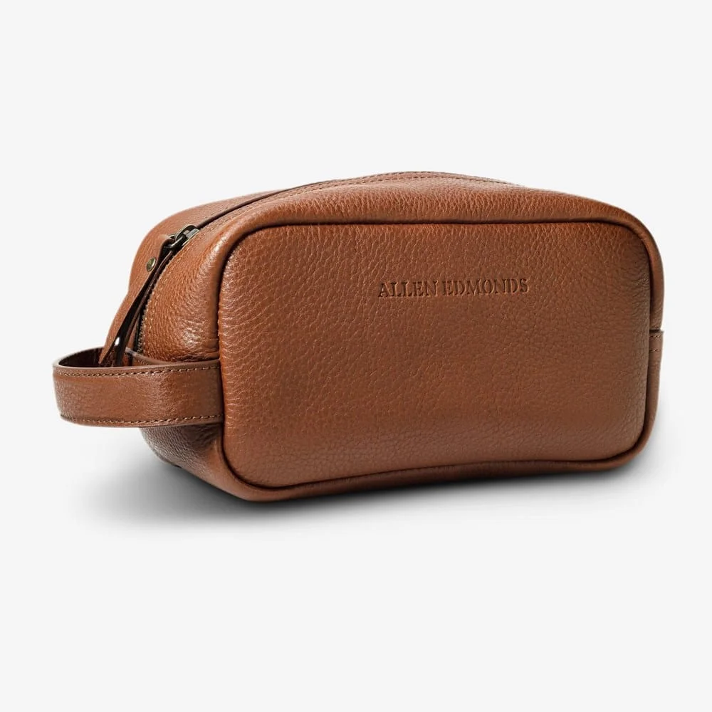 Leather Toiletry Bag - 1