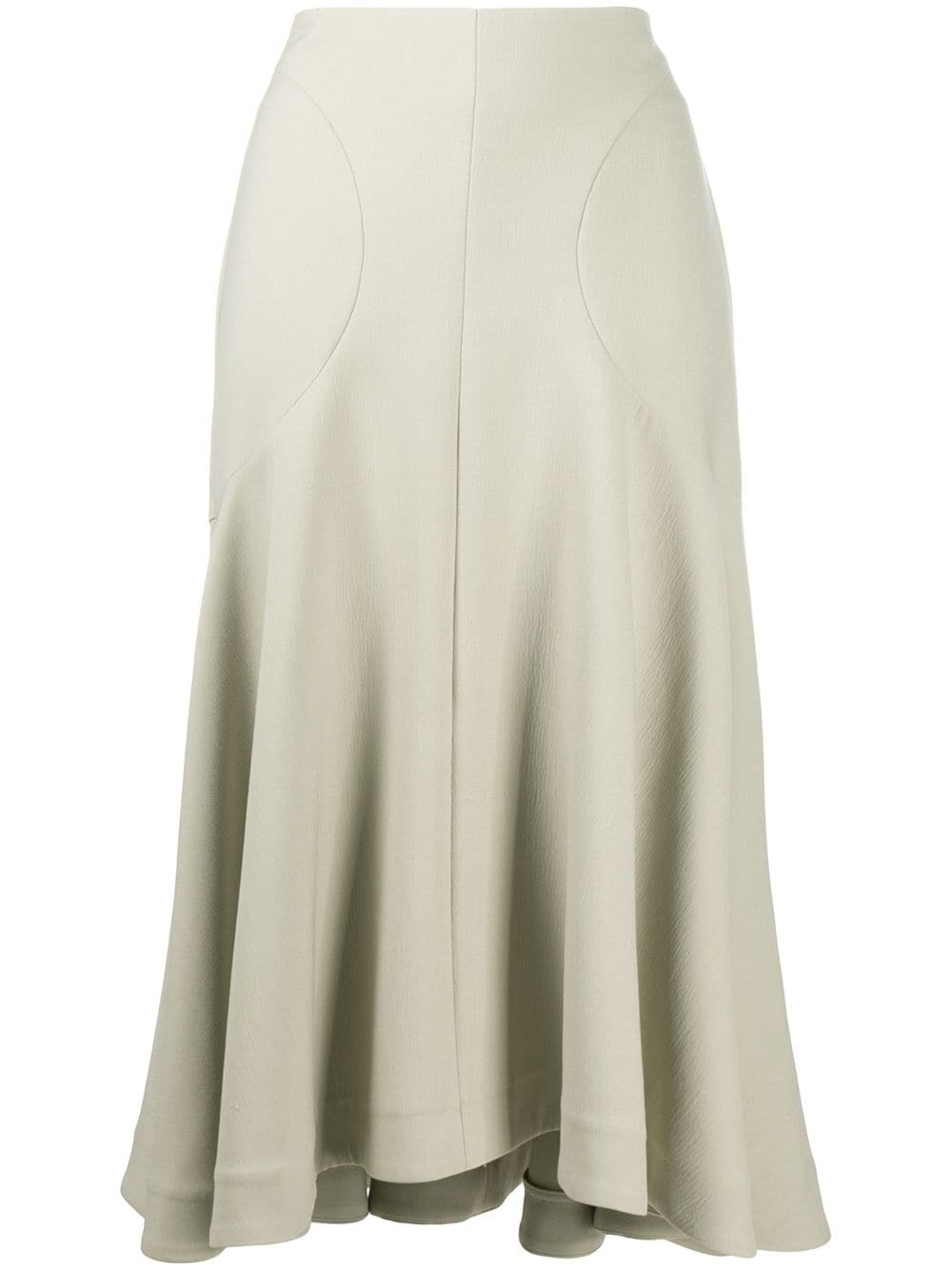 flared midi skirt - 1