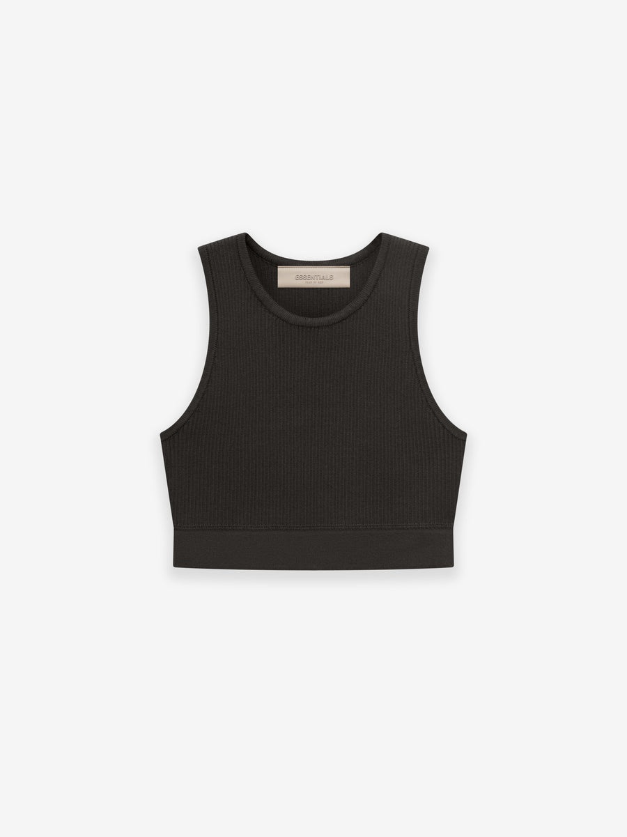 Womens Knit Rib Sport Tank - 1