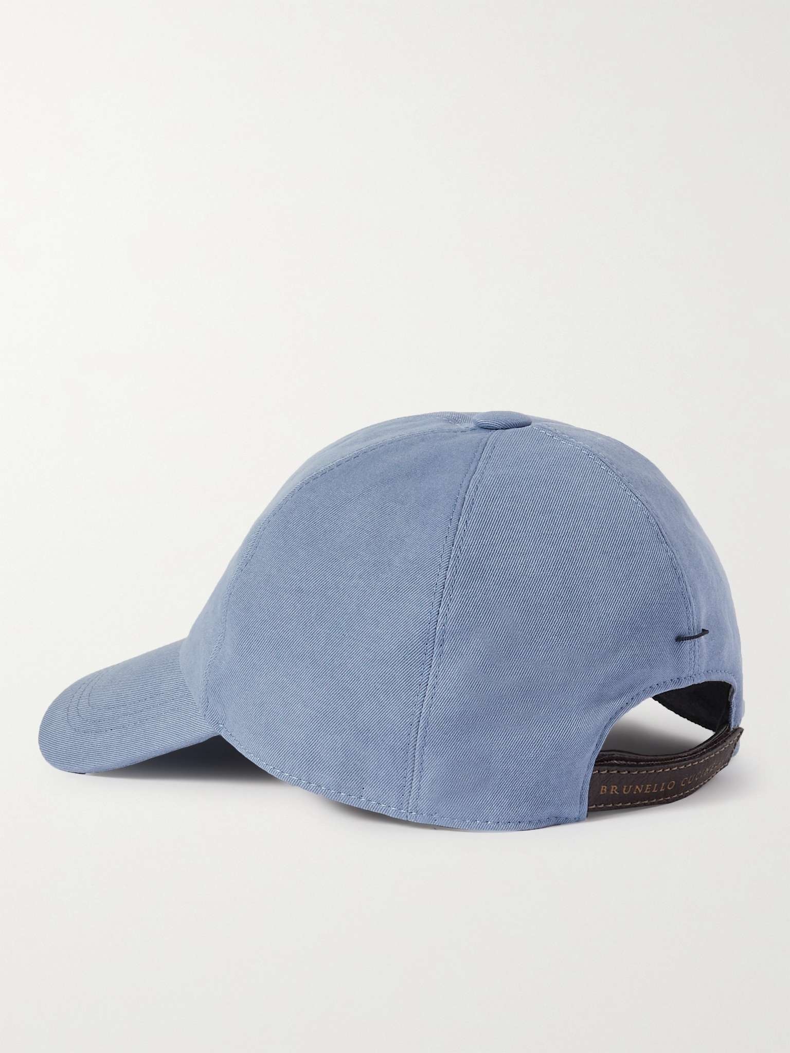 Logo-Embroidered Cotton-Gabardine Baseball Cap - 4