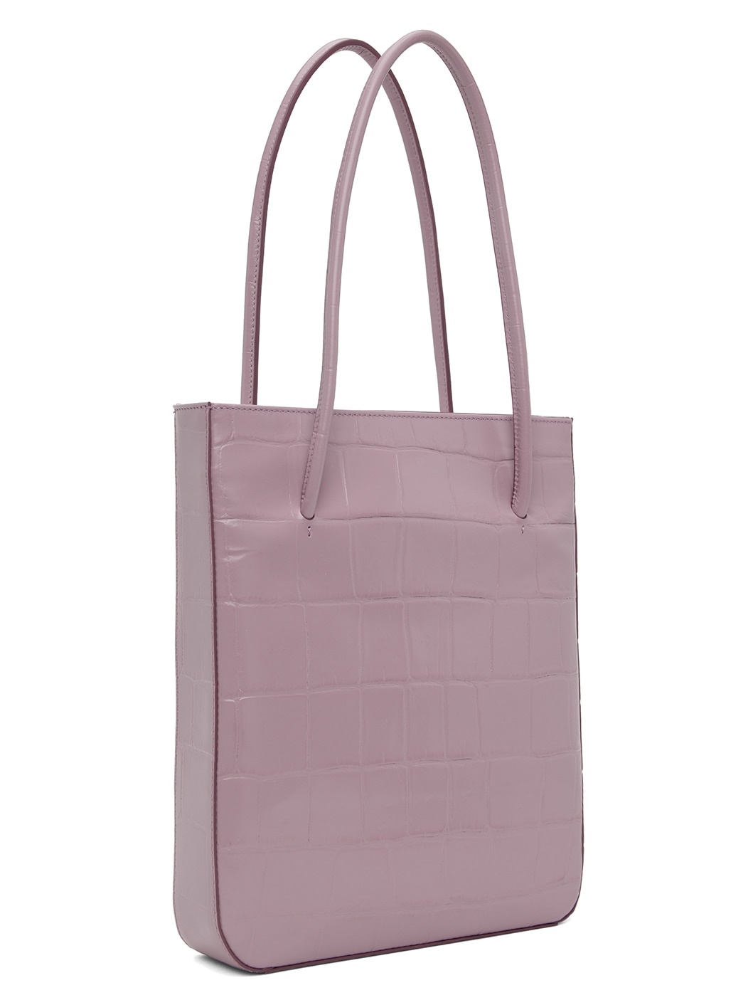 SSENSE Work Capsule – Purple Script Tote - 3