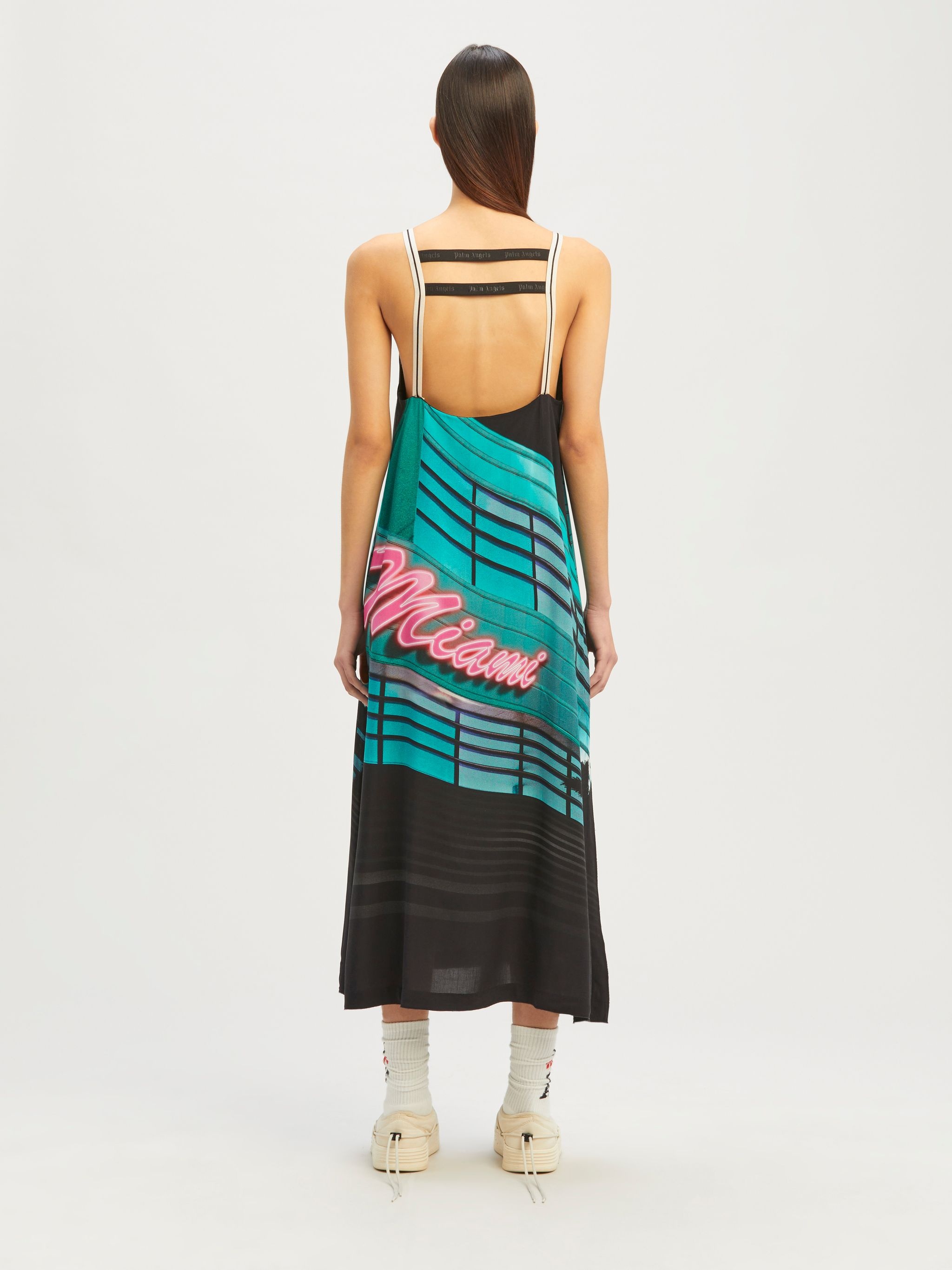 Miami Track Straps Midi Dress - 5