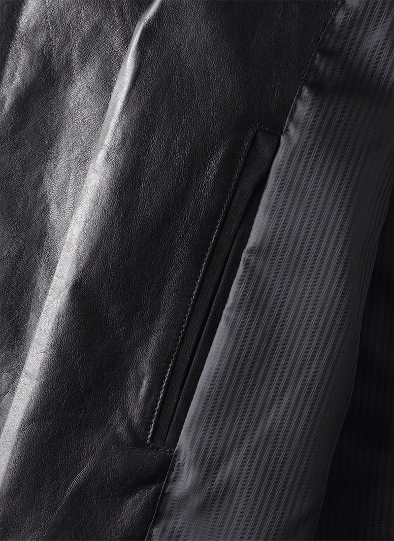 8.0 LEATHER JACKET CENTER (BLACK) 5