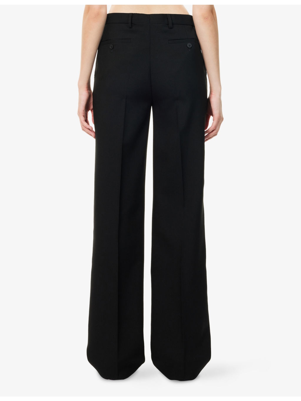 Dietrich Straight-Leg Wool Trousers - 4
