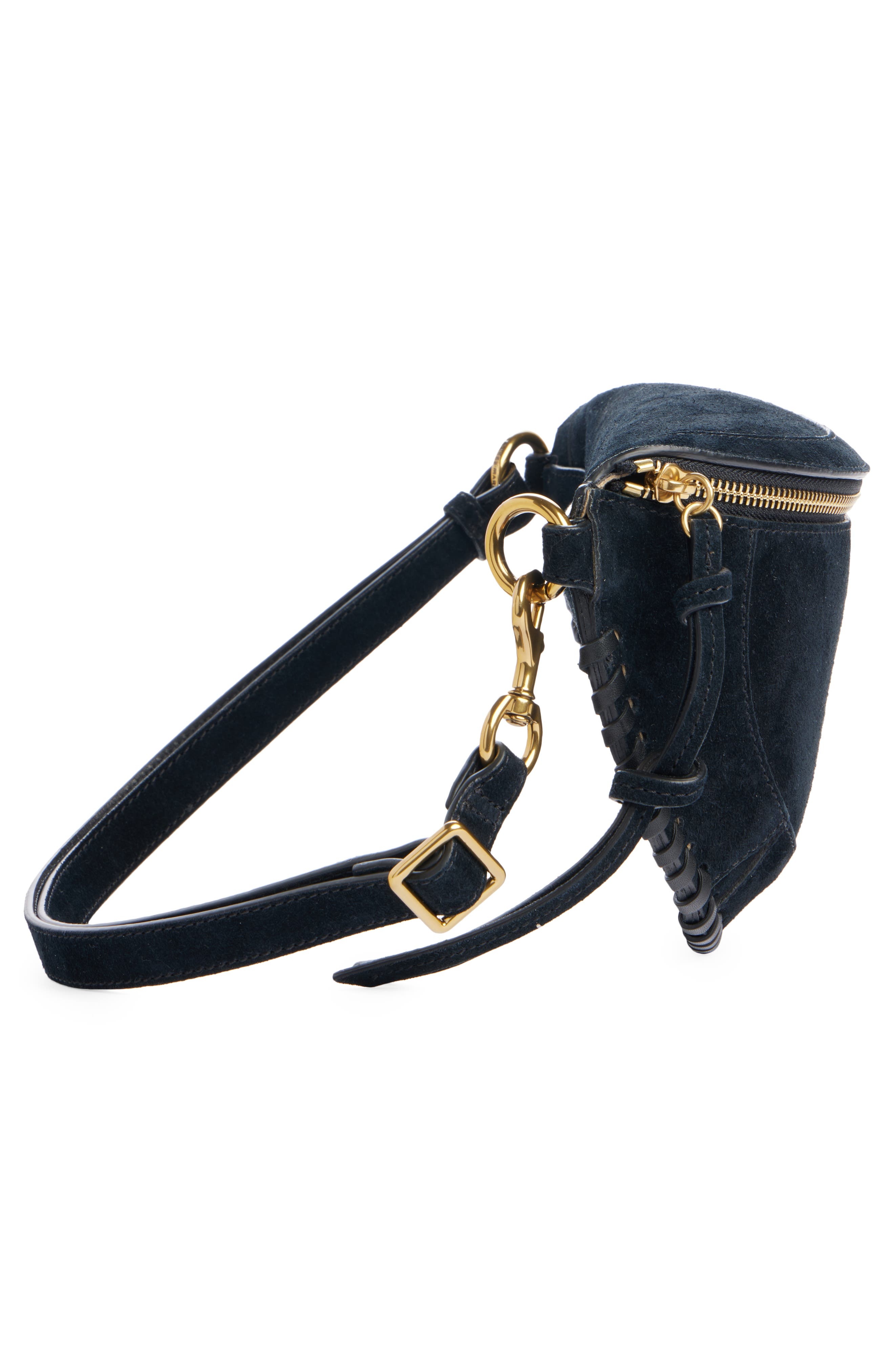 Isabel Marant Skano Suede Crossbody Bag in Black at Nordstrom - 4
