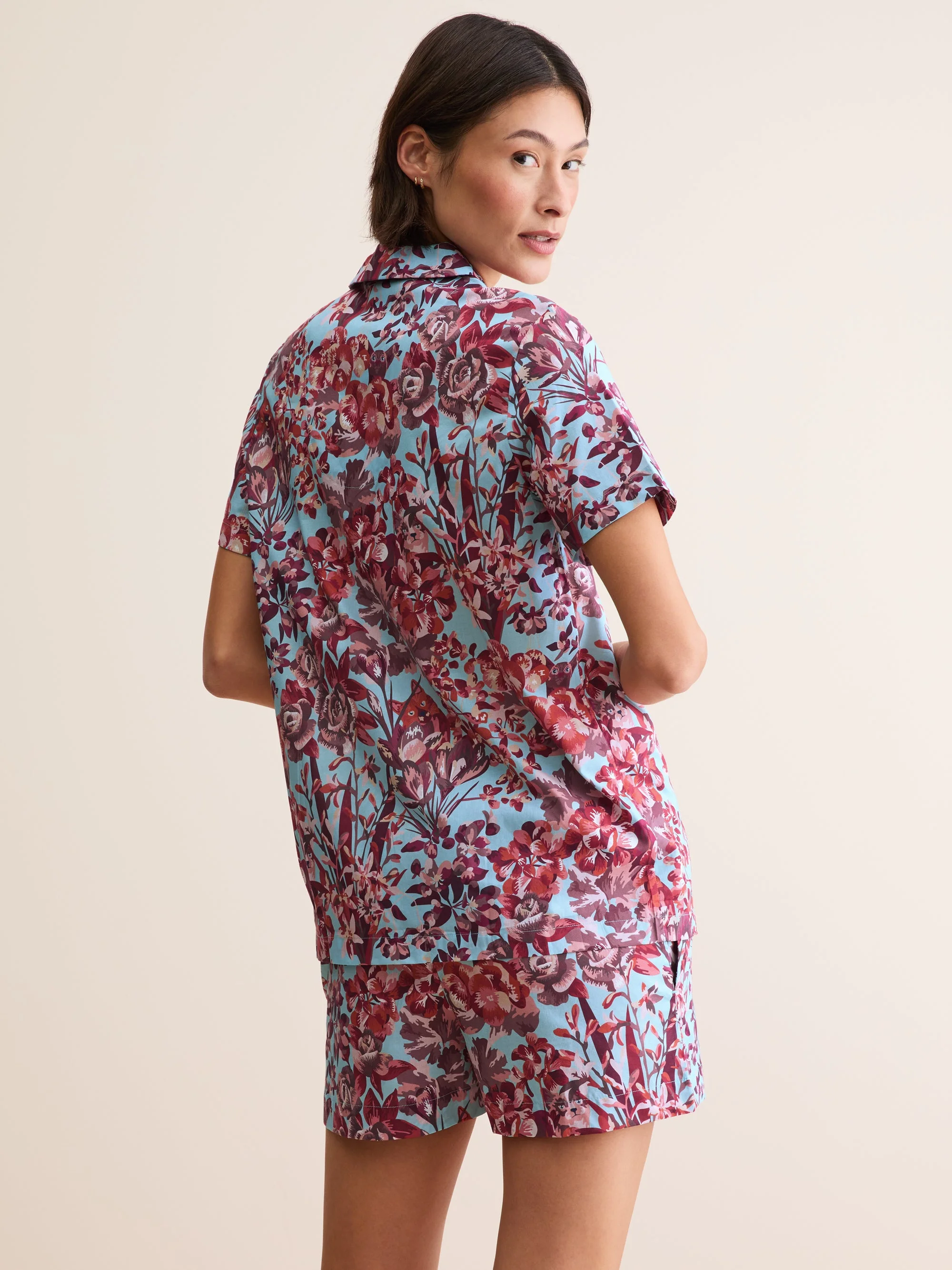 Women's Short Pajamas London Garden Multi - 1
