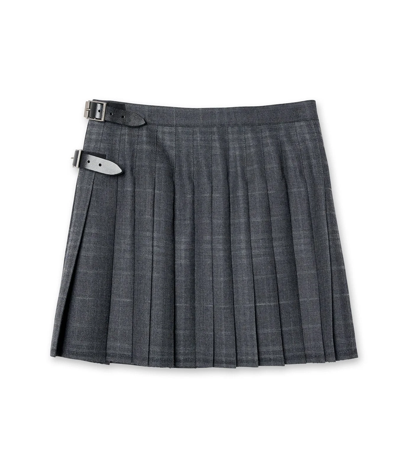 Pleated Mini Skirt - 1