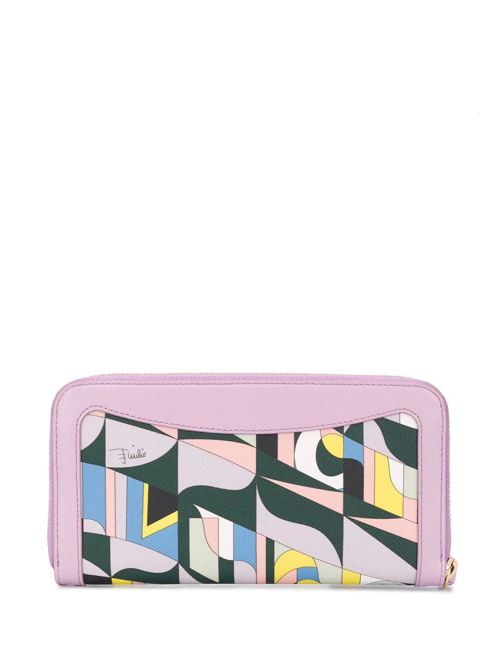 abstract print wallet - 2