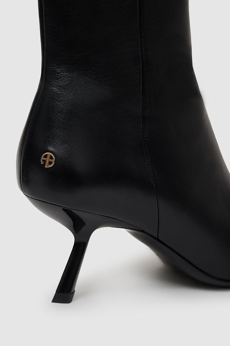 Hilda High Heel Boots - Black 5