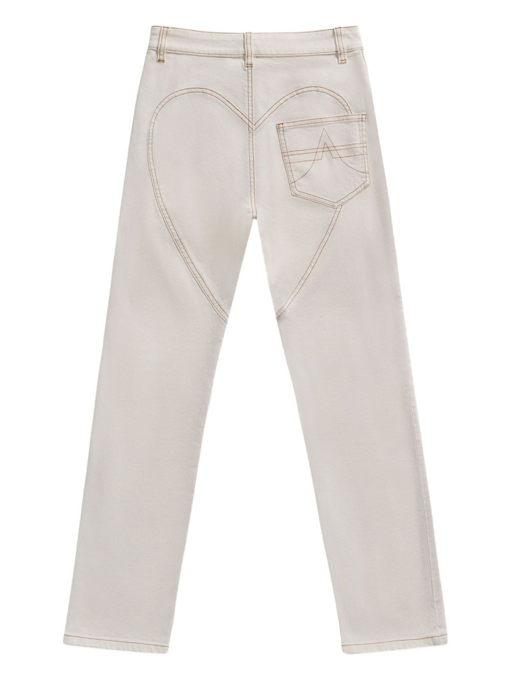 cut out-detail jeans - 5