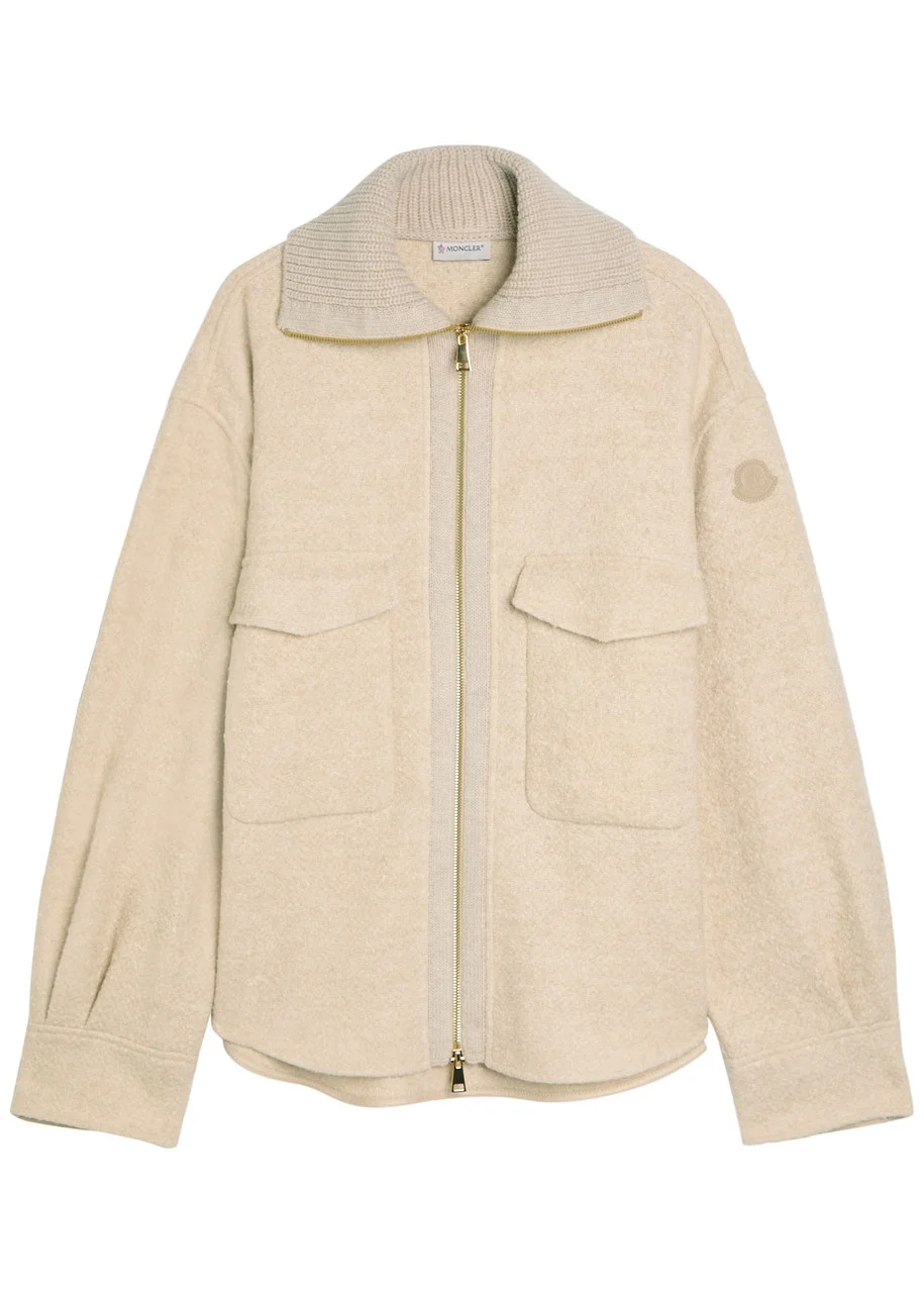 Moncler Bouclé Jacket - 1