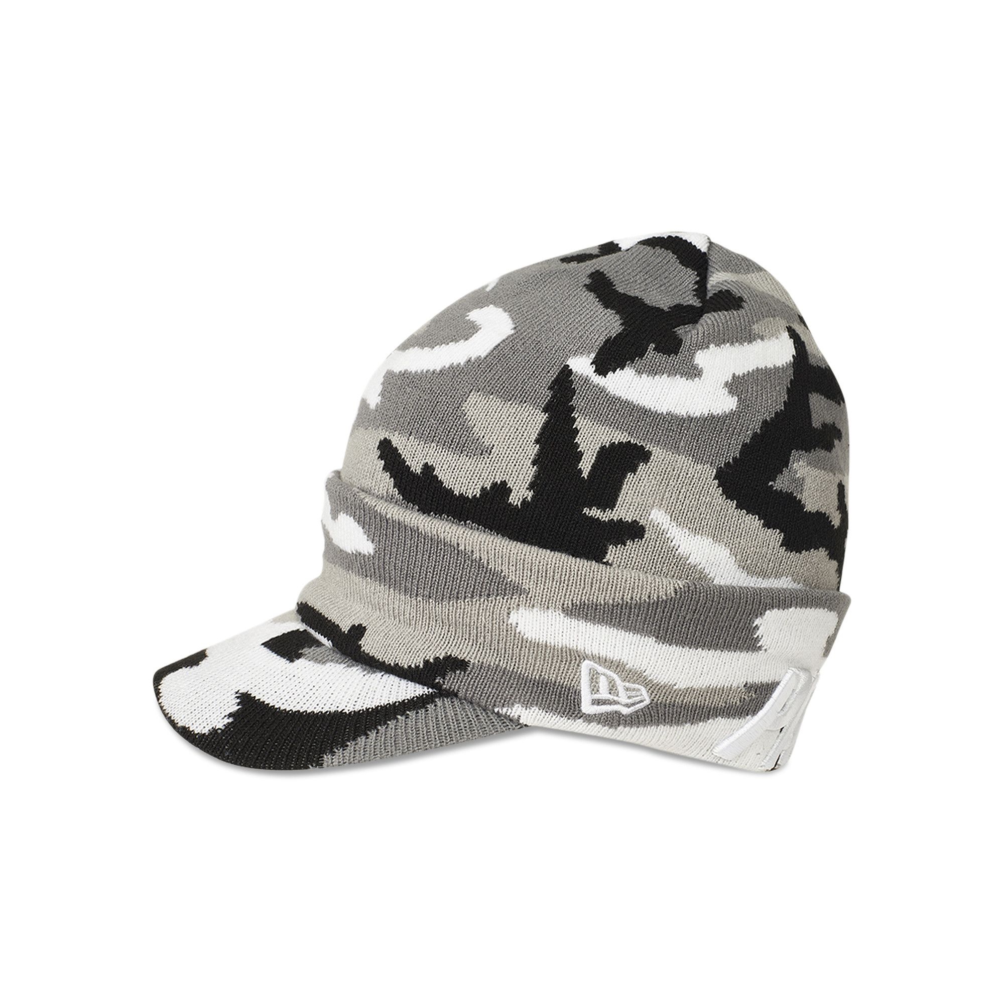 Palace New Era Peak Beanie 'Grey Camo' - 2