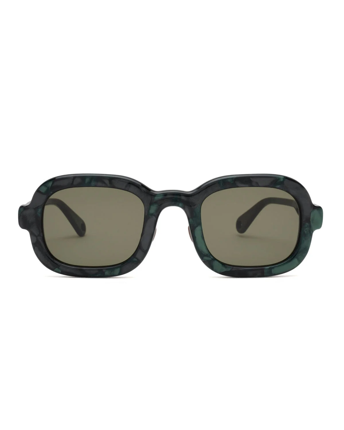 Newman Post Modern Primitive Eye Protection - Green Pearl - 1
