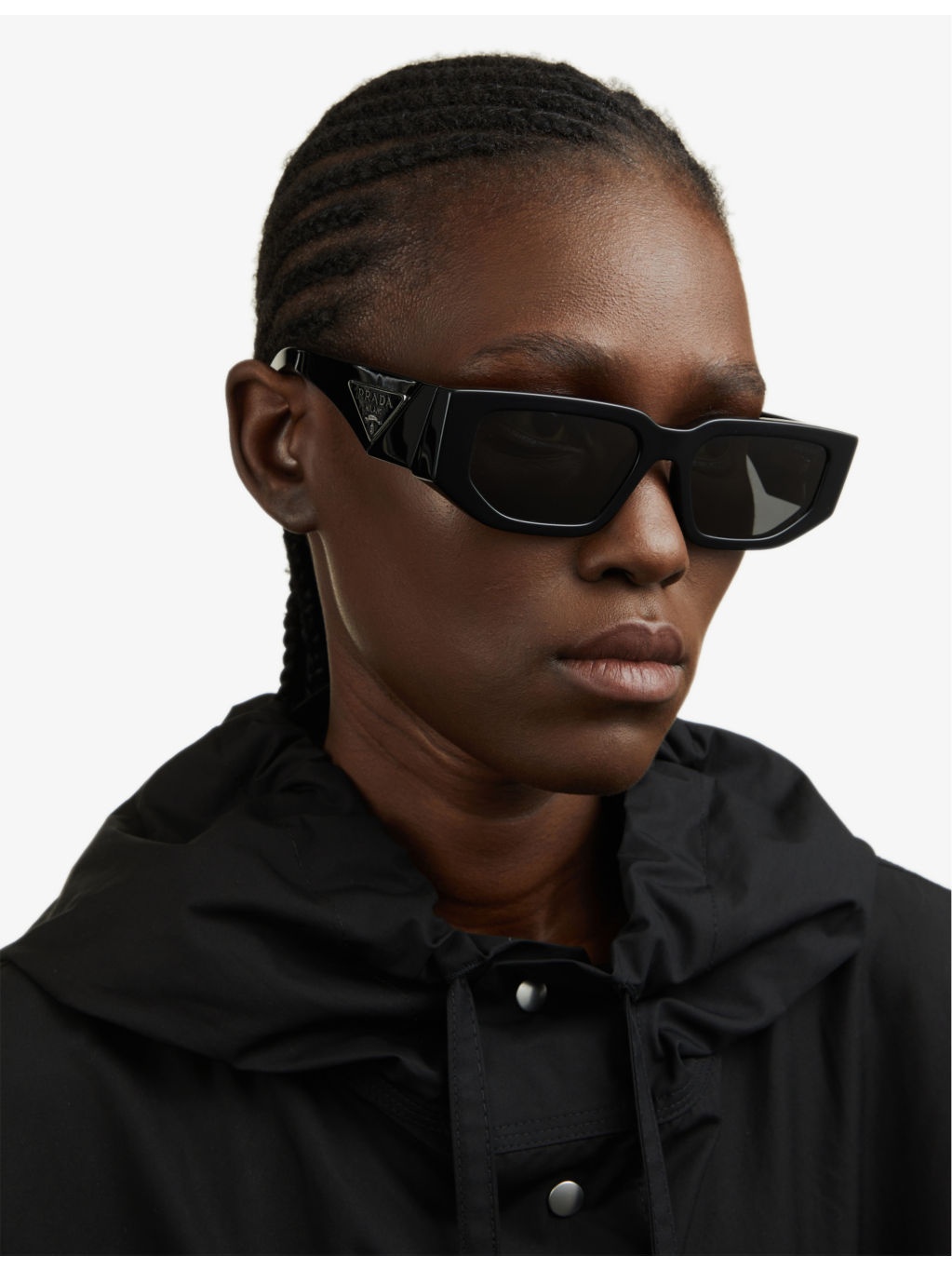 PR 09ZS rectangle-frame acetate sunglasses - 2