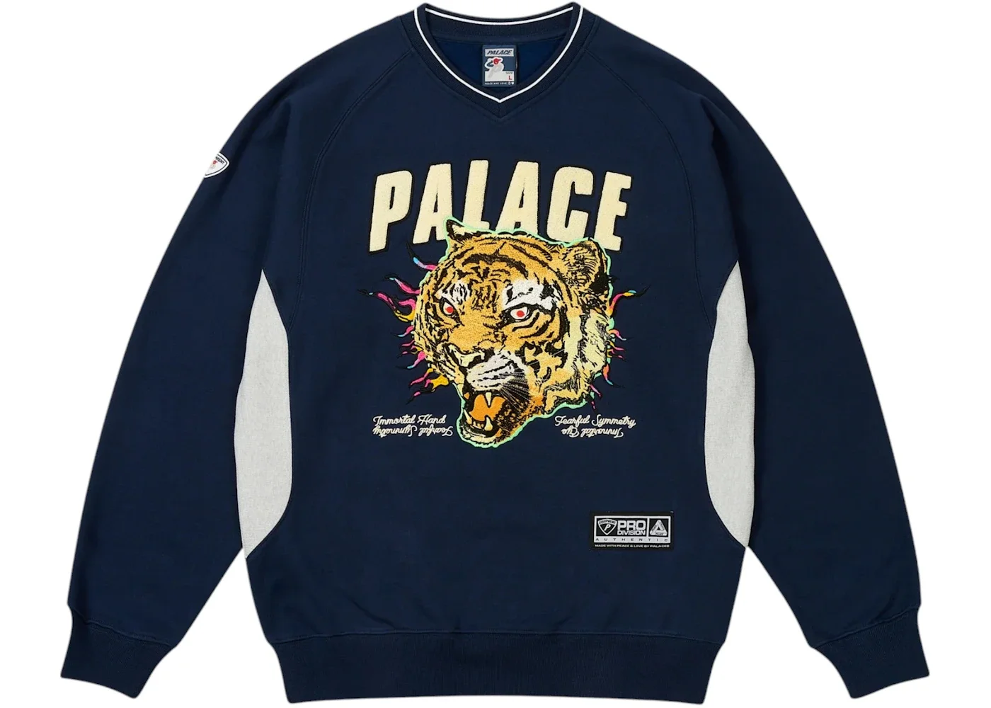 Palace Tora Tora Crew Navy - 1
