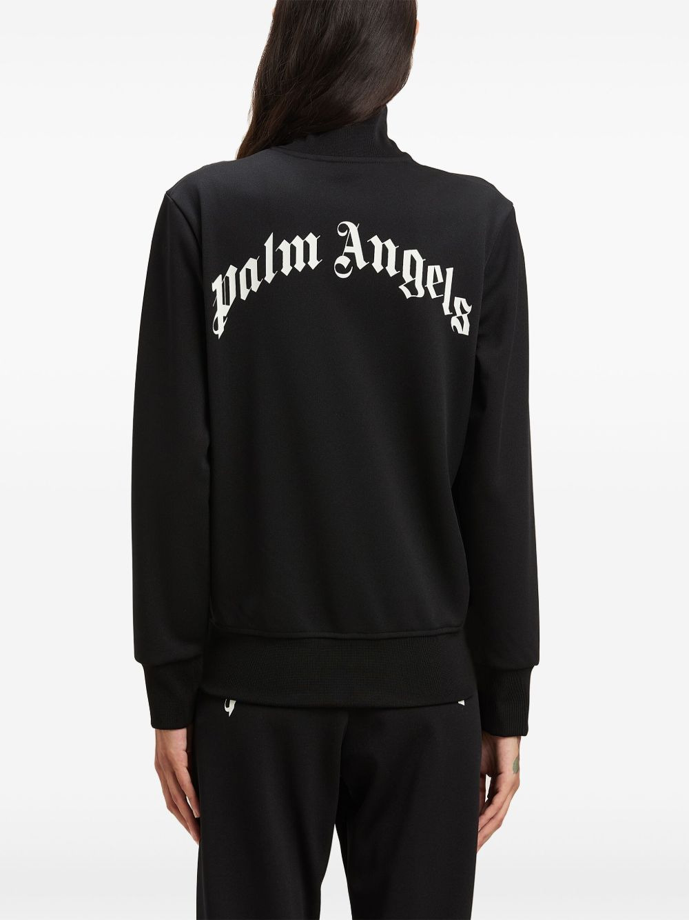 Palm Angels zip logo sweatshirt - 2