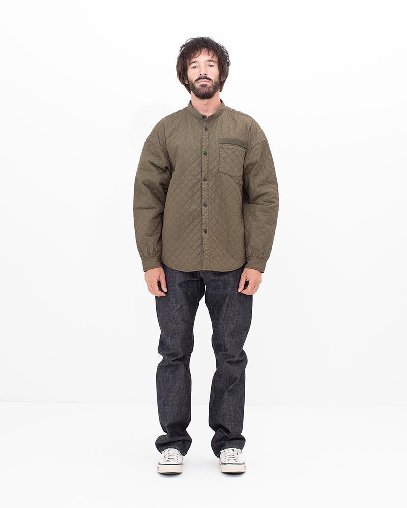 QUILTED PALMER L/S OLIVE - 3