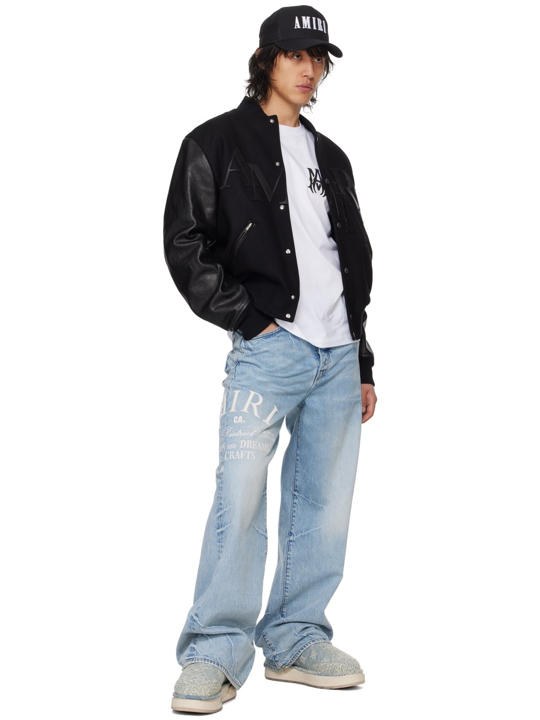 AMIRI MALIBU BOOTS 41 BANDANA Amiri Leather Suede BANDANA Boots