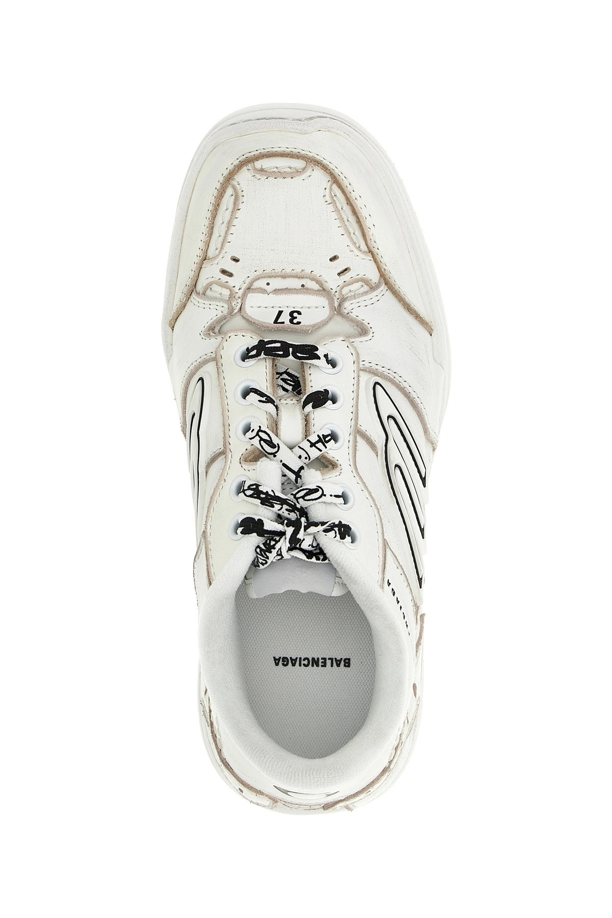 'Hamptons Worn-Out Medio' sneakers - 4