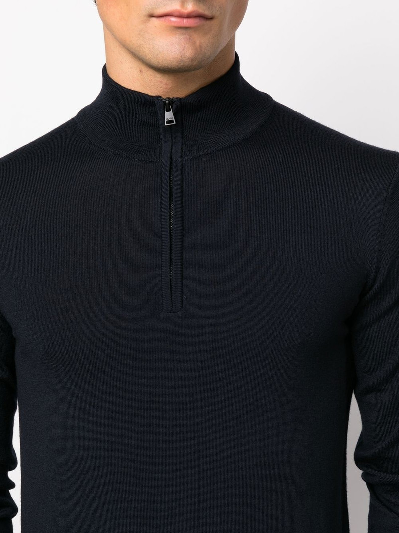 roll-neck virgin wool jumper 5