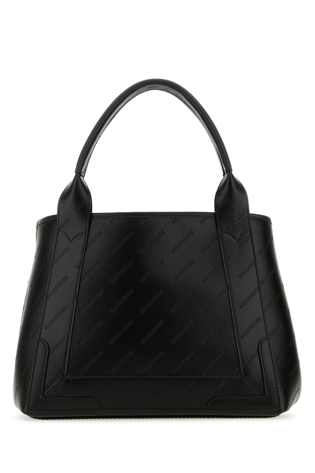 Black leather handbag - 3