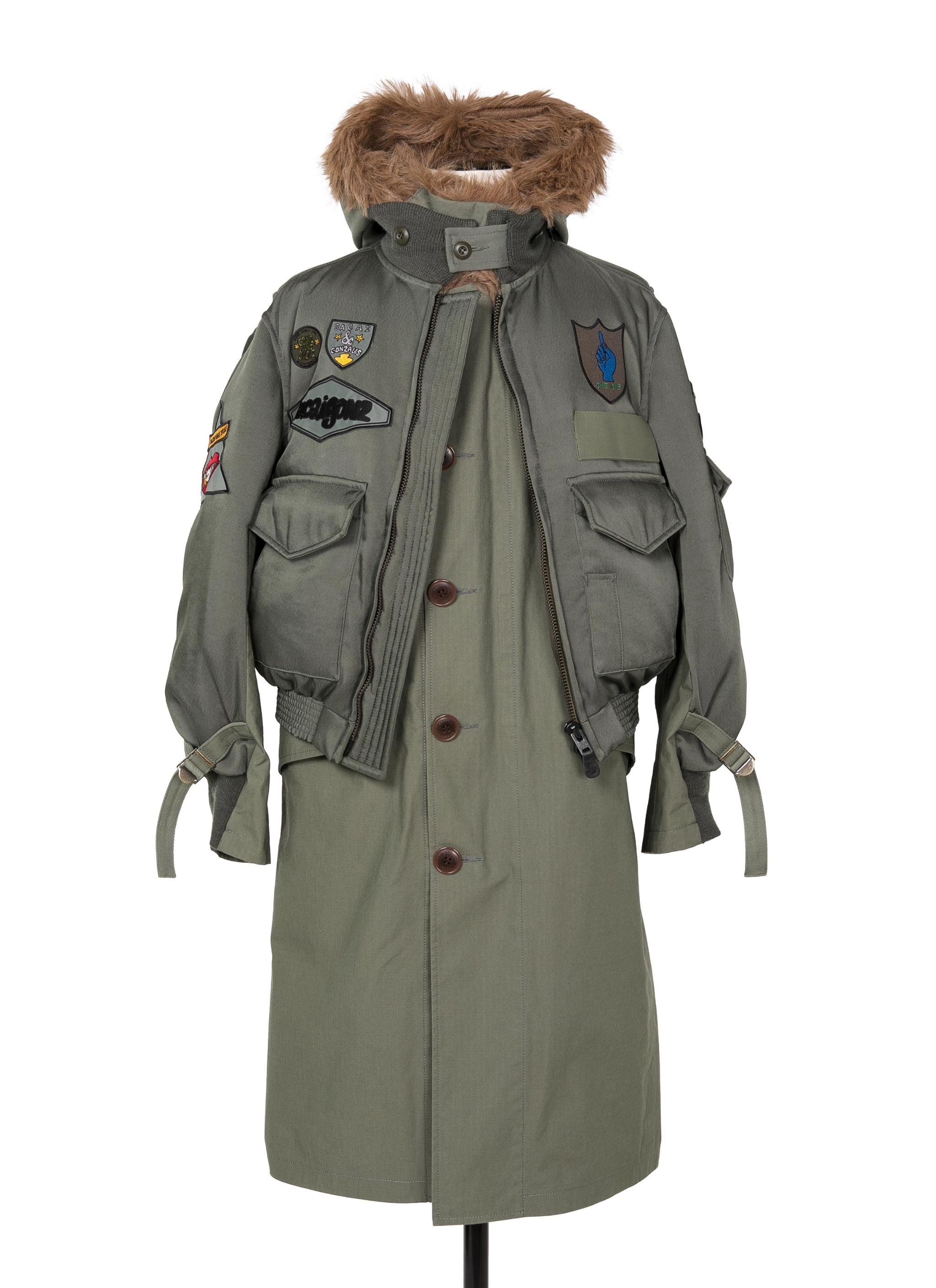 sacai x SPIEWAK Gonz Multi Patch Coat - 1