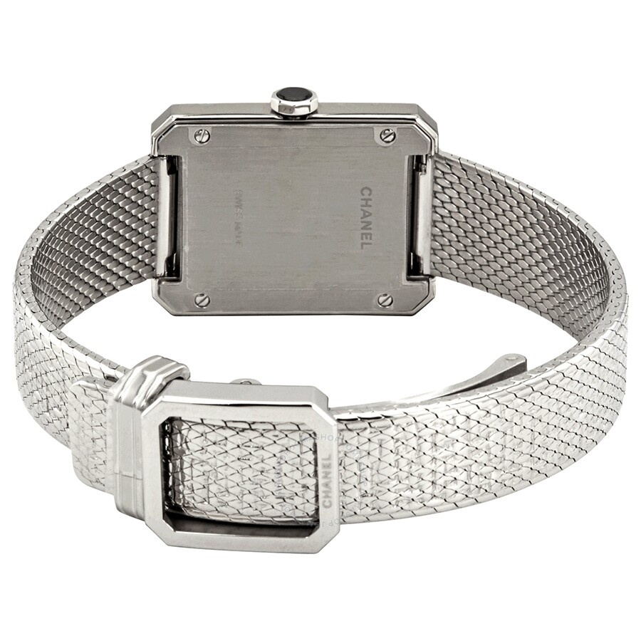 Chanel Boy-Friend Black Dial Ladies Watch H4877 - 3