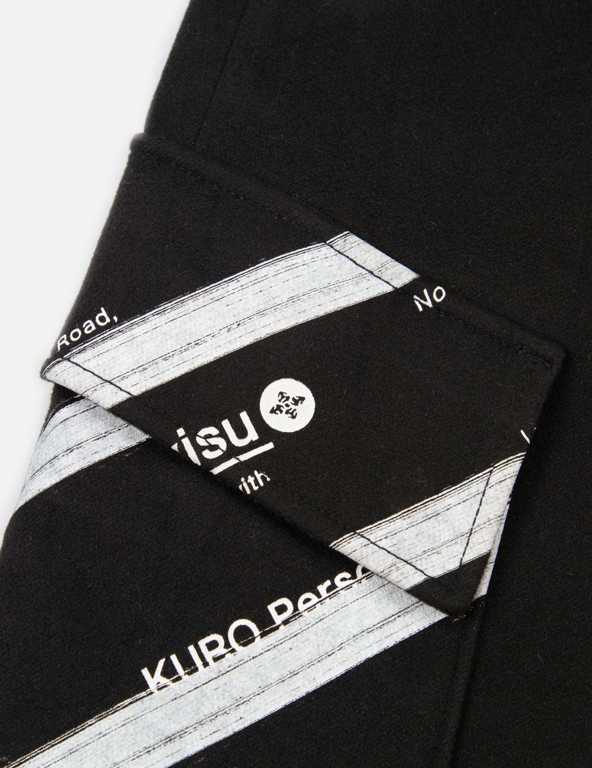 Logo Printed Pannels Cargo Pants - 9