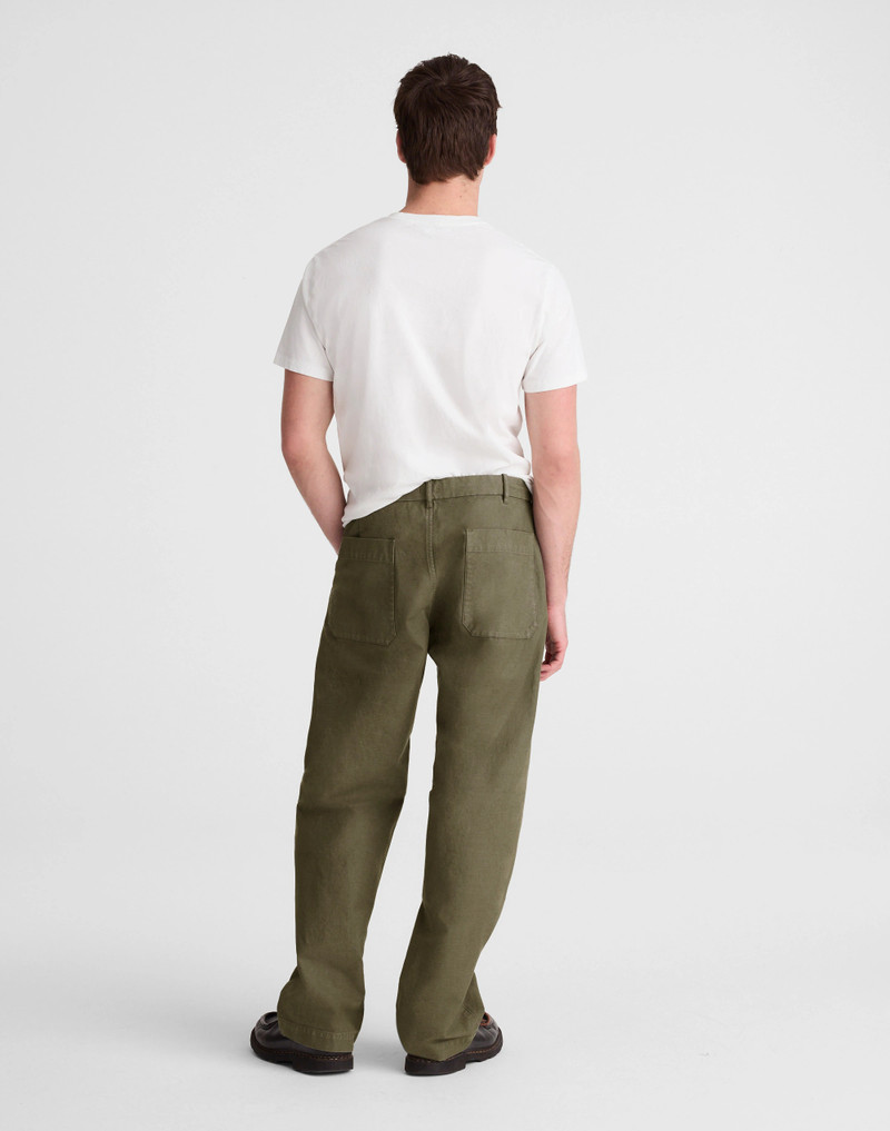 Madewell Fatigue Pants in Reverse Sateen outlook