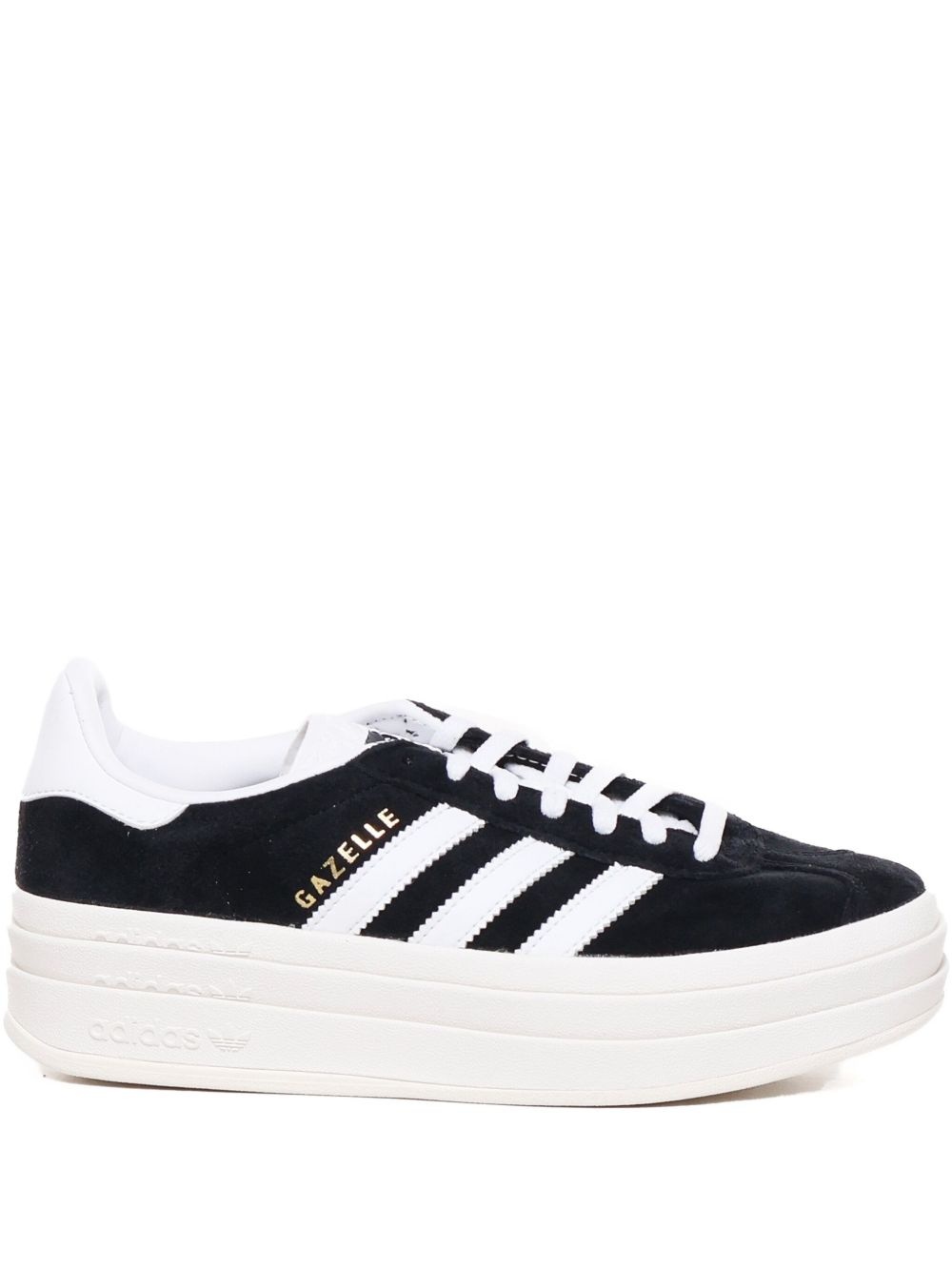 Gazelle three-stripe platform sneakers - 1