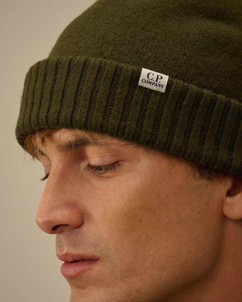 Extrafine Merino Wool Felted Fisherman Beanie 4