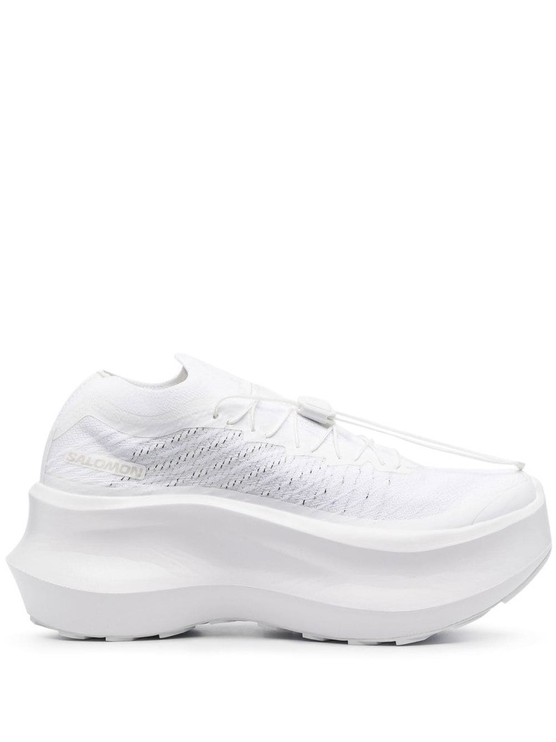 chunky lace-up sneakers - 1