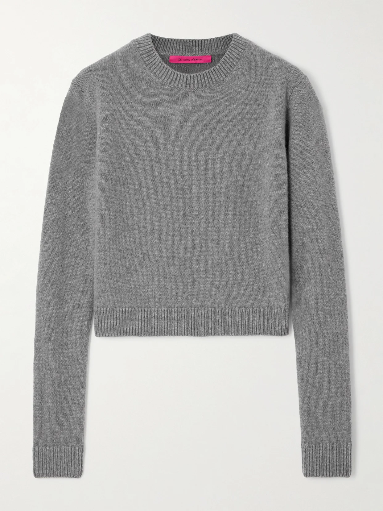 Cropped Cashmere Sweater - 1