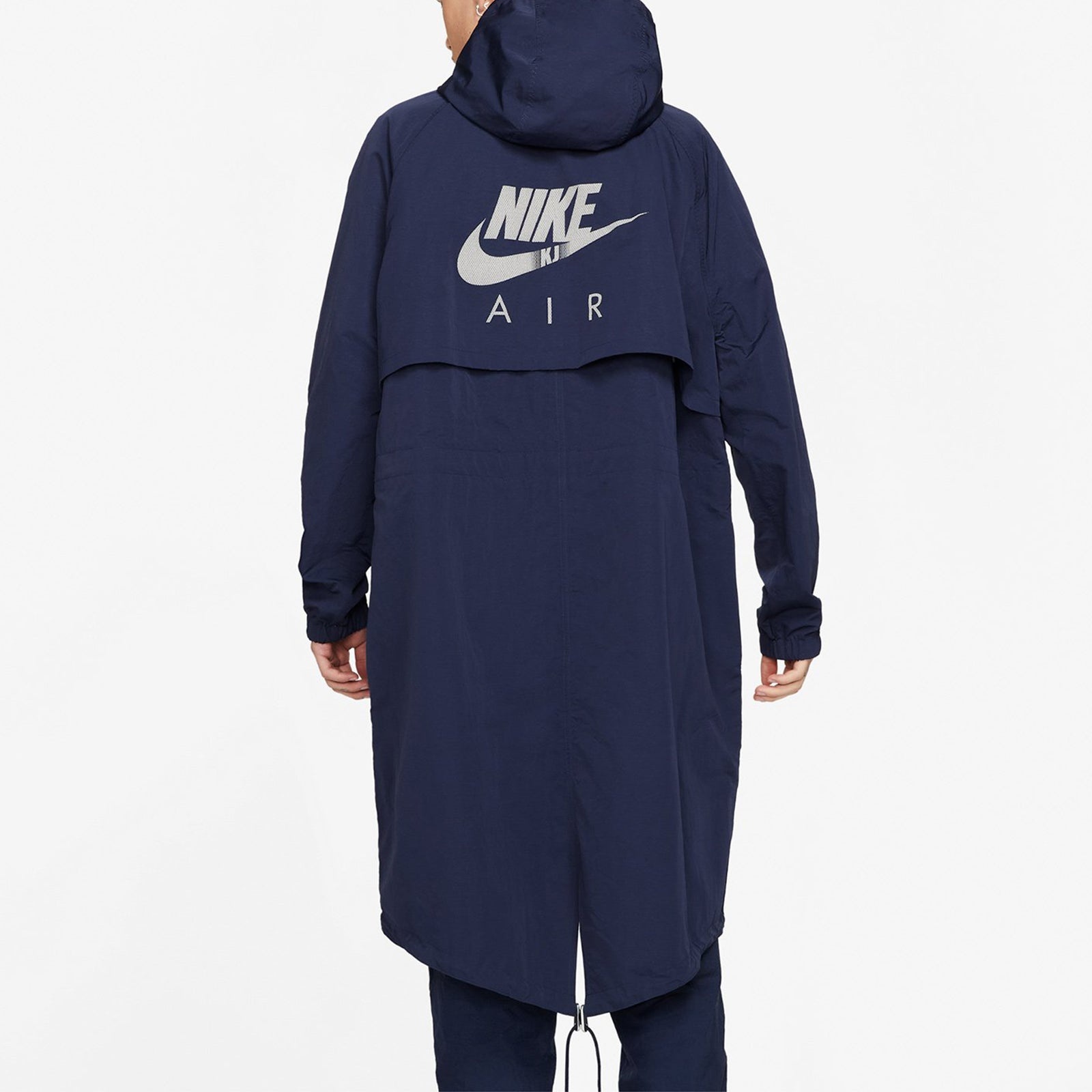 Nike Air x Kim Jones Crossover Reversible mid-length Hooded Jacket US Edition Unisex Blue White Blue - 7