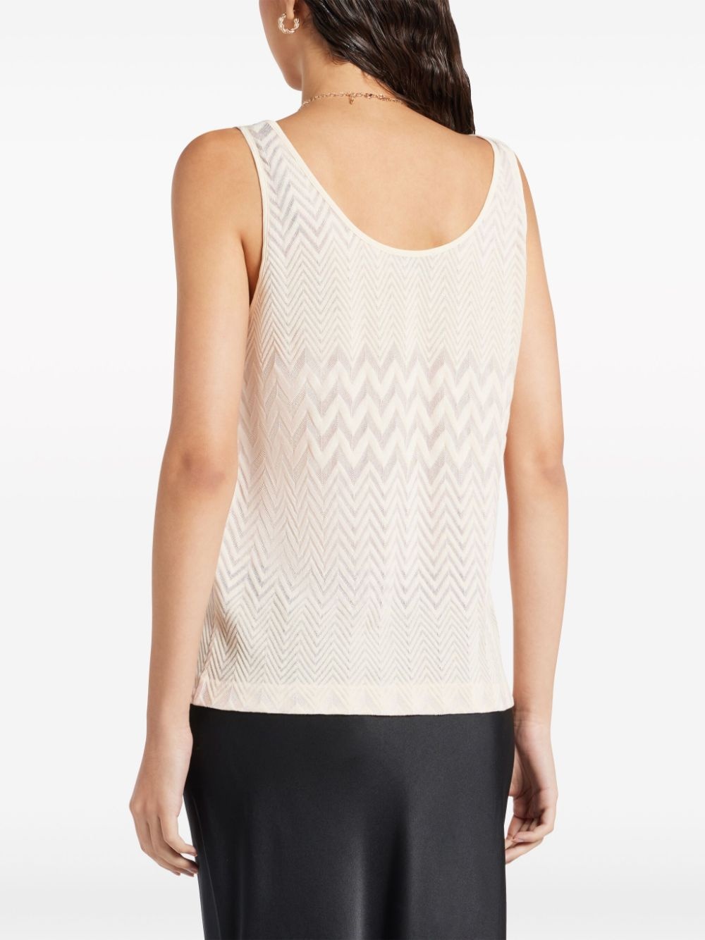 zigzag tank top - 4