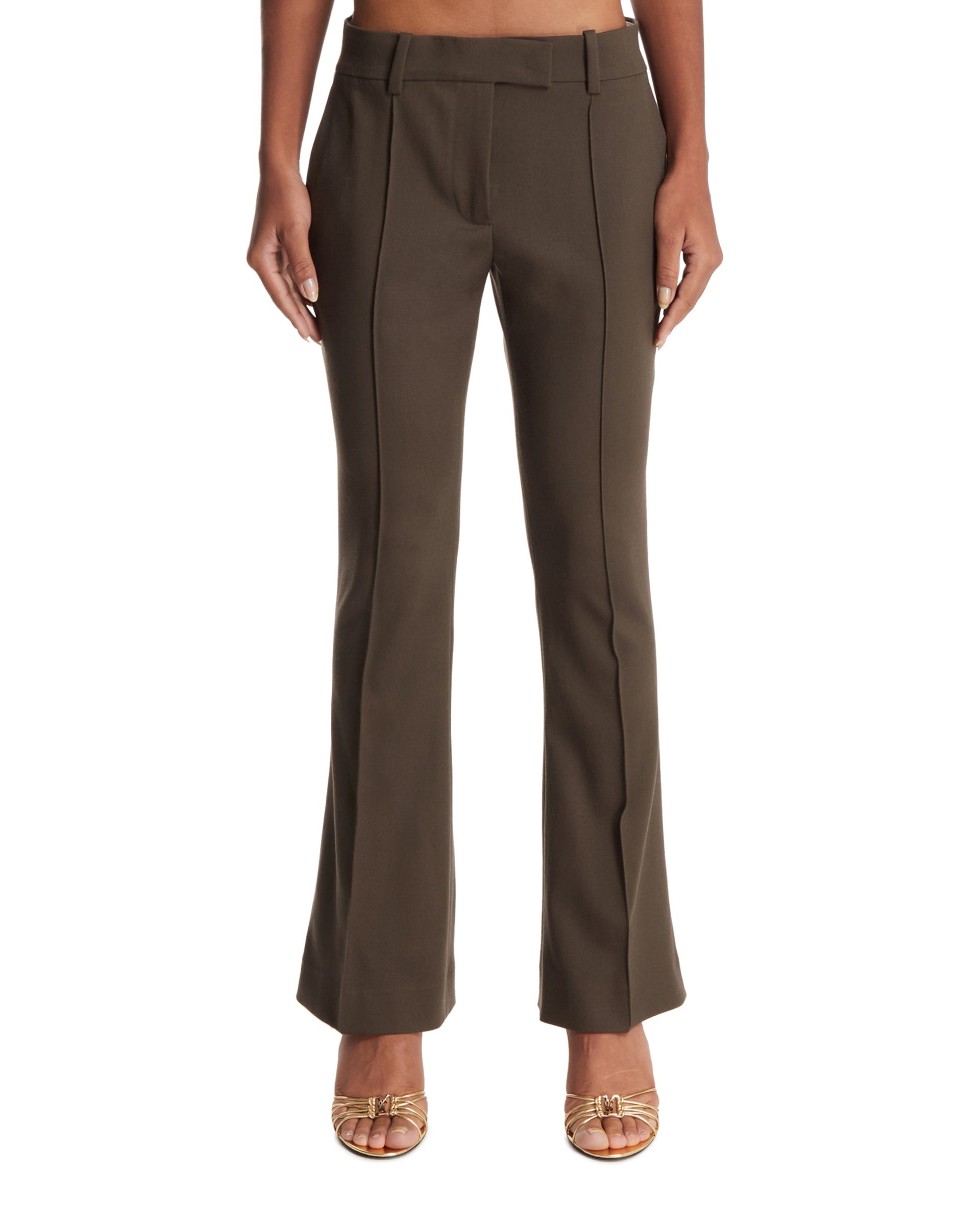 Brown Wool Trousers - 1