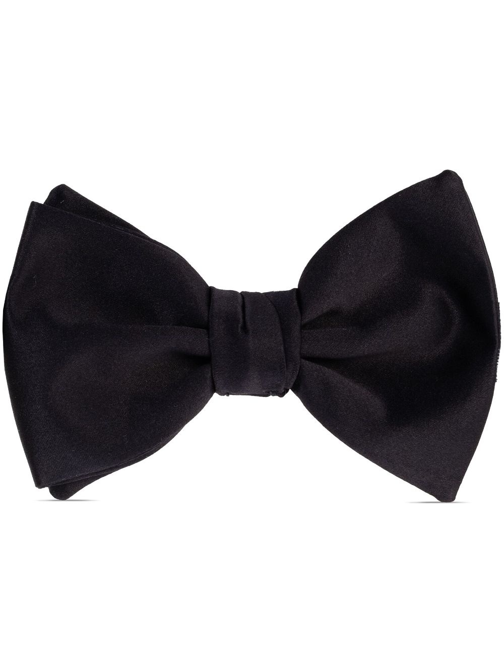 adjustable-fit silk bow tie - 1