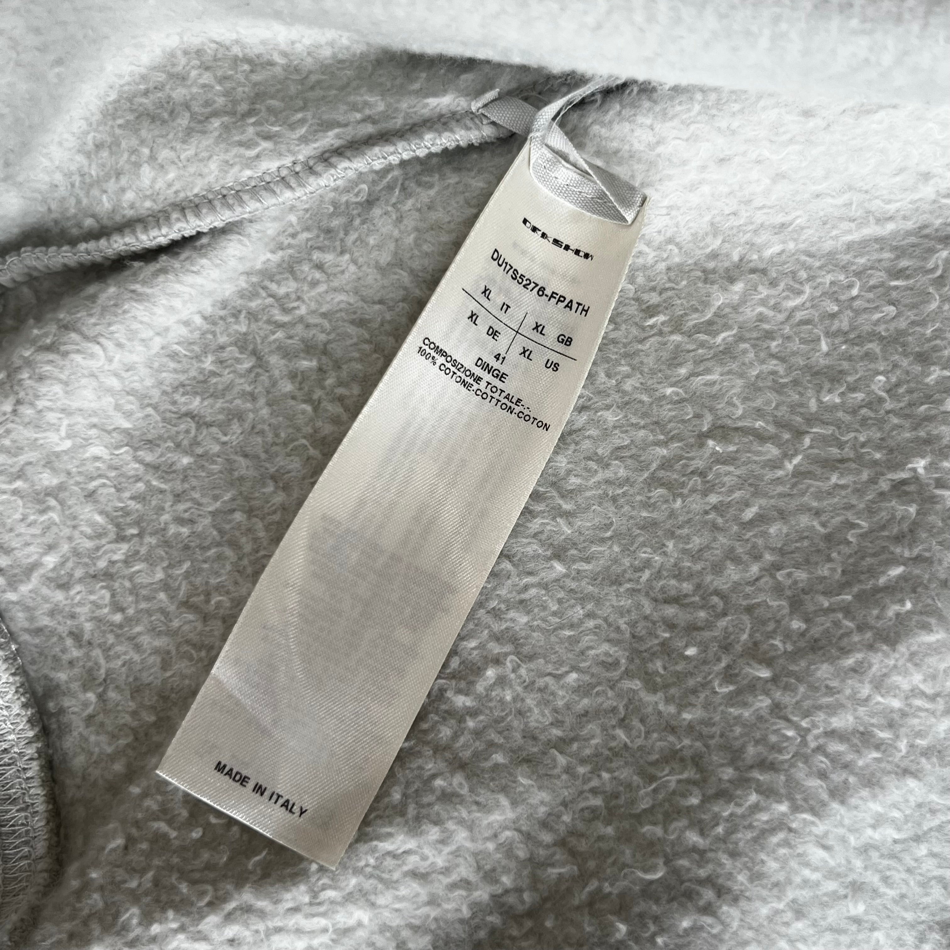 Final Blow - Rick Owens  Patched Jason Hoodie  SS17 Sz XL - 4