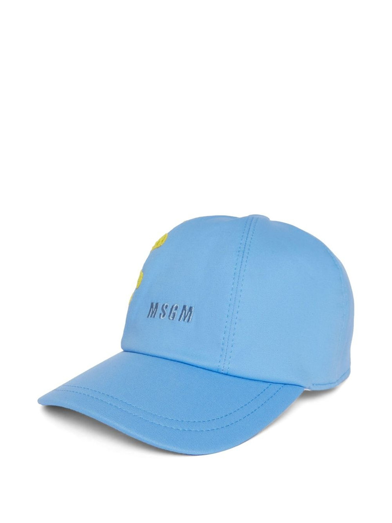 MSGM embroidered cap outlook