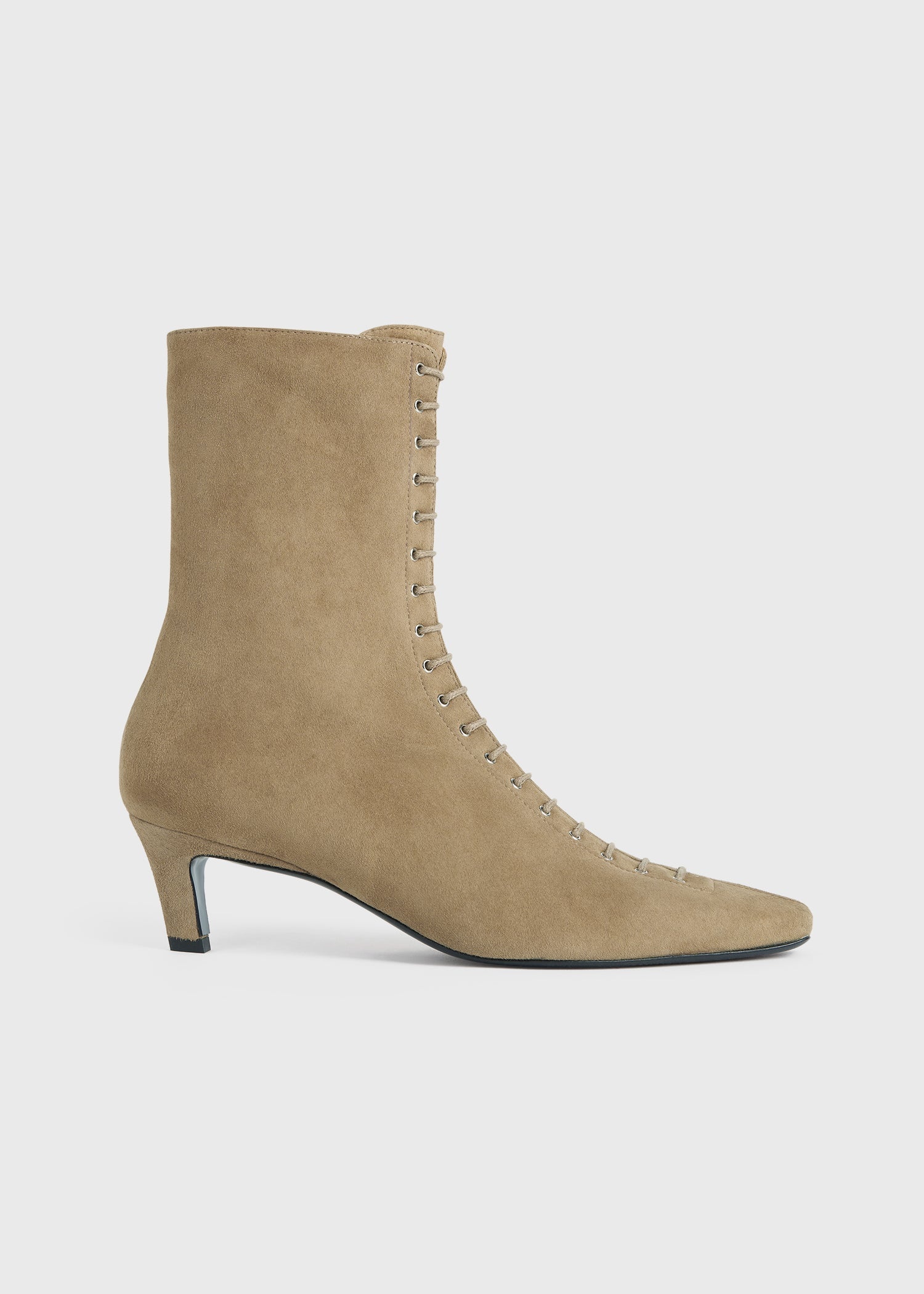 Suede lace-up boots desert - 7
