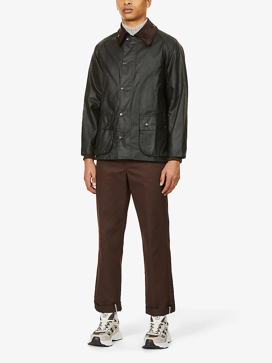 Bedale waxed-cotton jacket - 3