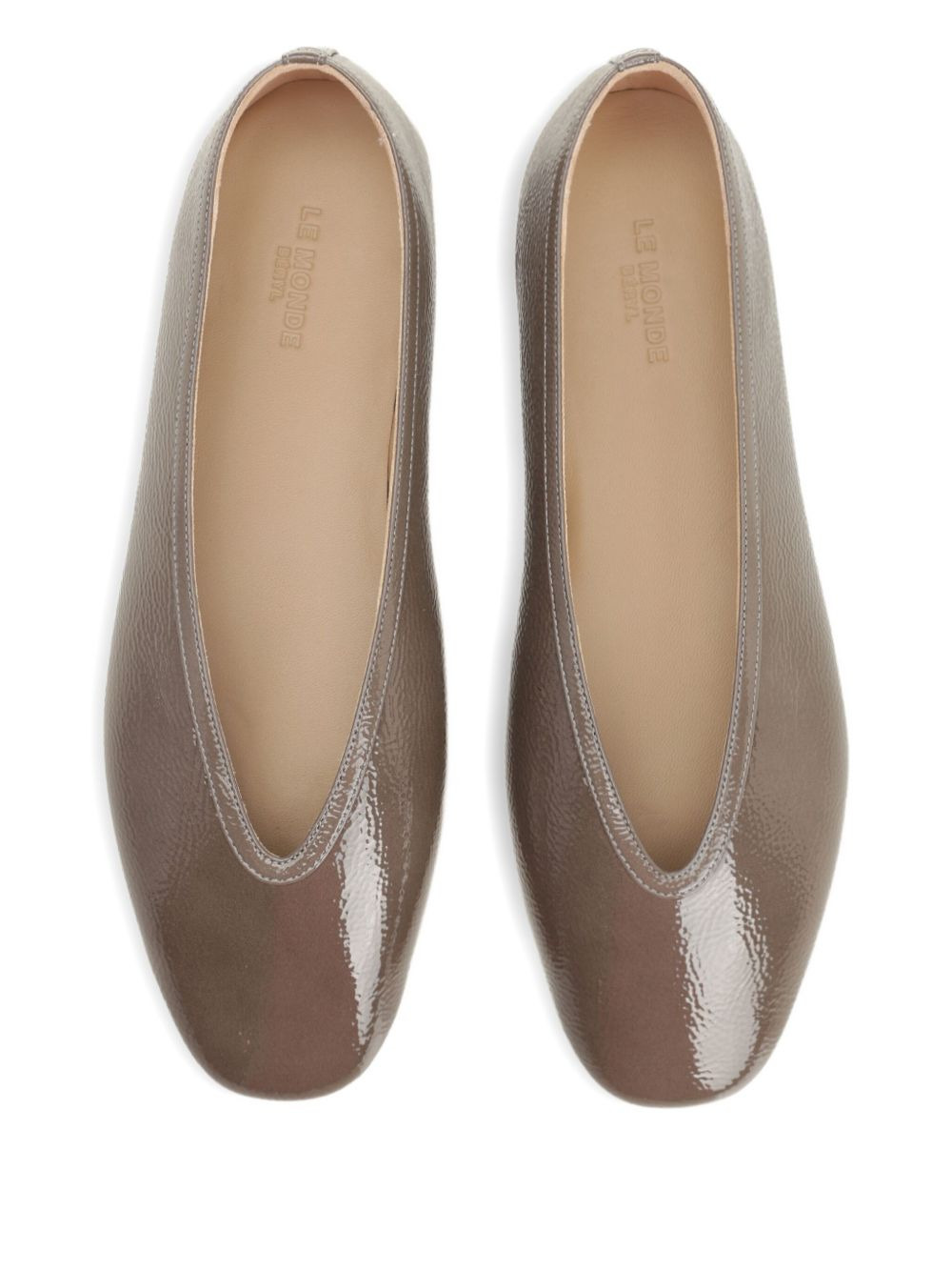 leather ballet flats - 3