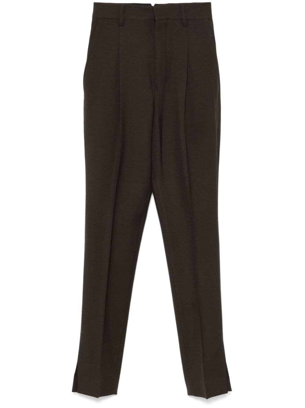 slim-cut trousers - 1