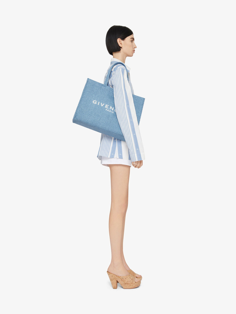 Givenchy MEDIUM G-TOTE BAG IN RAFFIA outlook