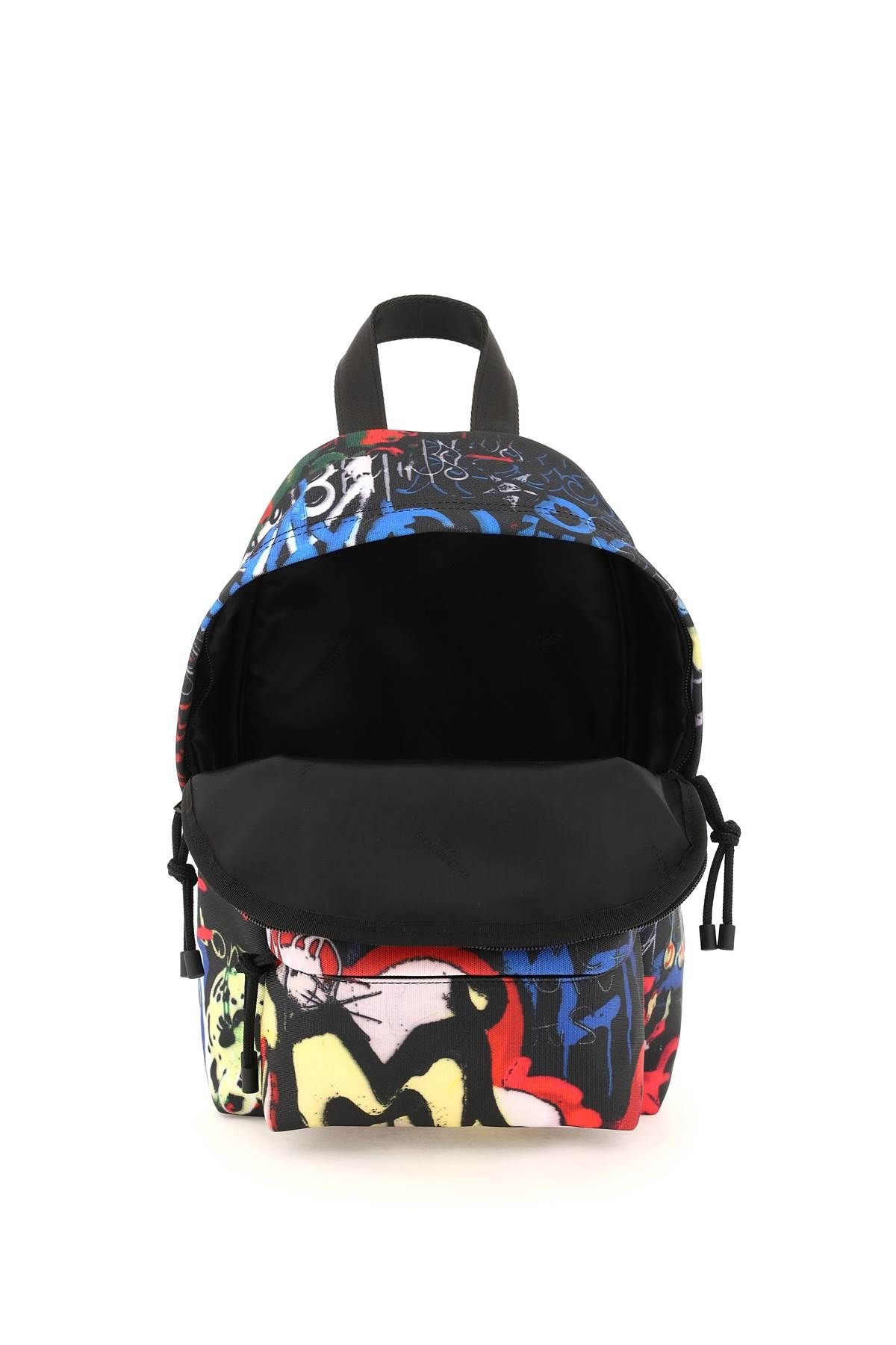 GRAFFITI PRINT MINI BACKPACK - 4